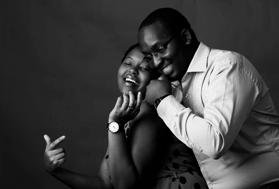 Kenya Engagement Lifestyle Photography Nairobi Studio Session