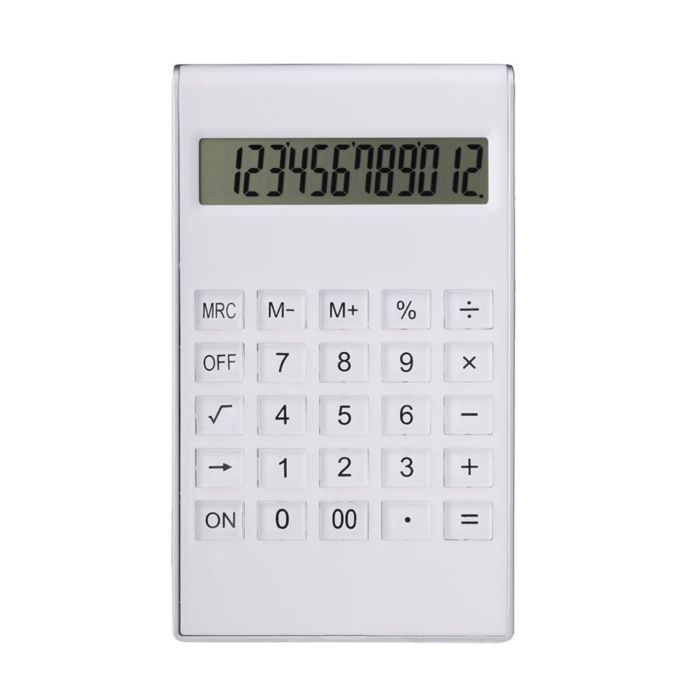 Kalkulator z przezroczystymi przyciskami Antrade