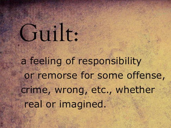 Don’t get into a cycle of feeling guilt if you allow yourself to