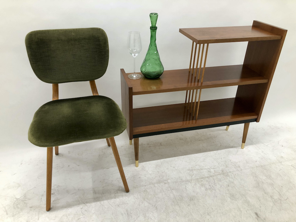 Vintage roomdivider kast antriek