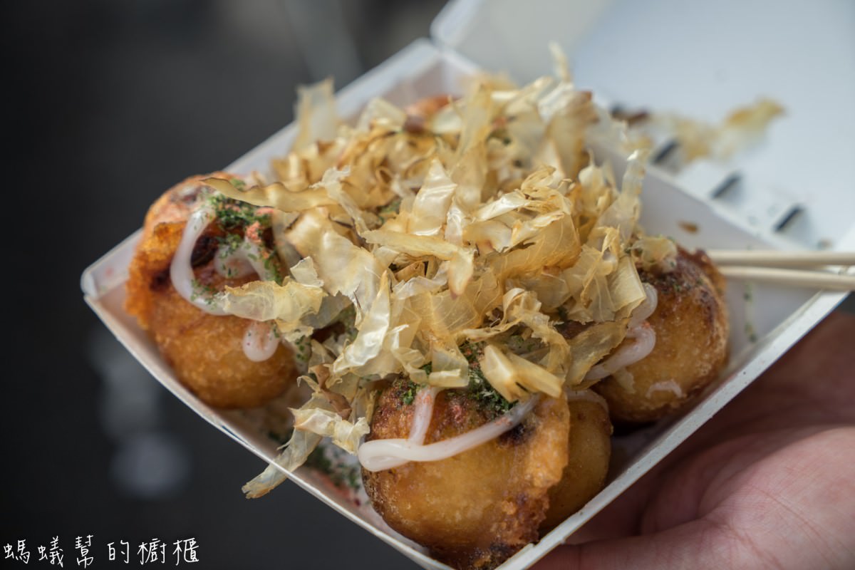 台鄉味章魚燒 | 虎尾小吃推薦，用料紮實章魚超大塊，外脆內Q軟