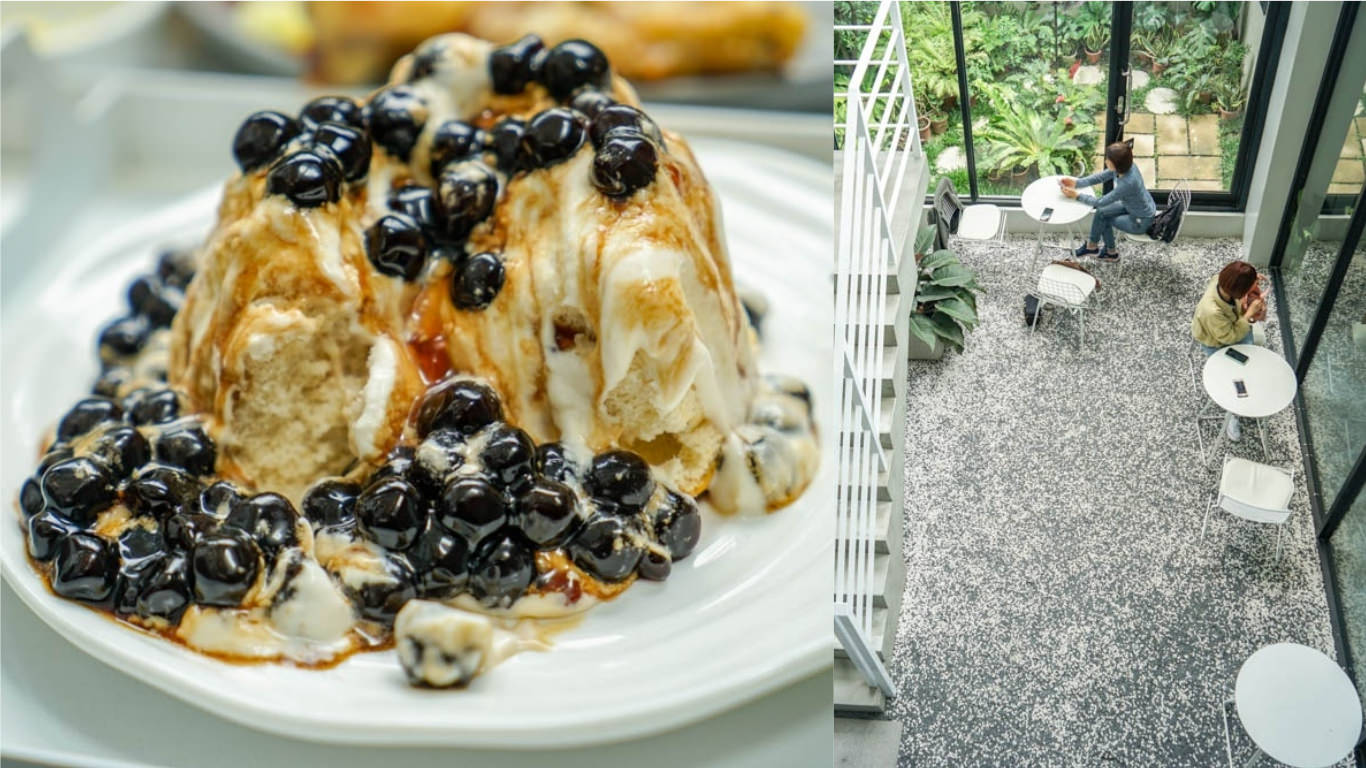 有片森林Coffee/Curry | 彰化員林網美咖啡館，特色戚風蛋糕，另有提供早午餐。