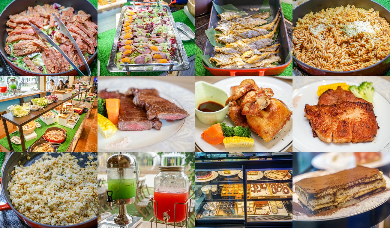 琉璃仙境 | 員林高CP值自助吧吃到飽，點排餐就能享用精緻吃到飽，彰化親子園地。