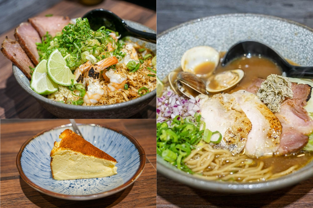 麵屋黑心 | 台中霧峰美食創意拉麵店，巴斯克蛋糕也好吃，近亞州大學，排隊也值得。