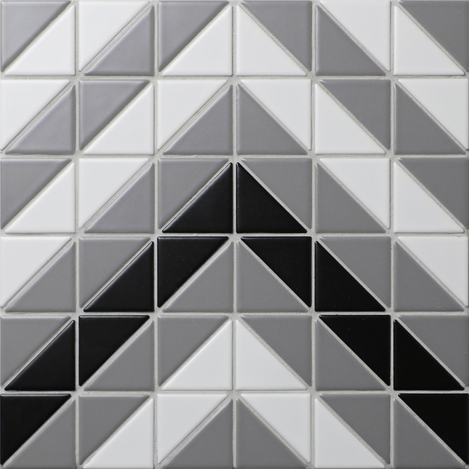 Classic Chervon 2'' Triangle Geometric Mosaic Tiles ANT TILE