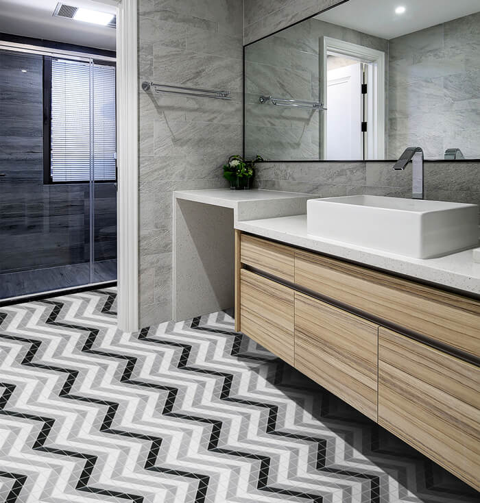 Chevron Triangle Tiles A Stylish ZigZag Pattern ANT TILE • Triangle