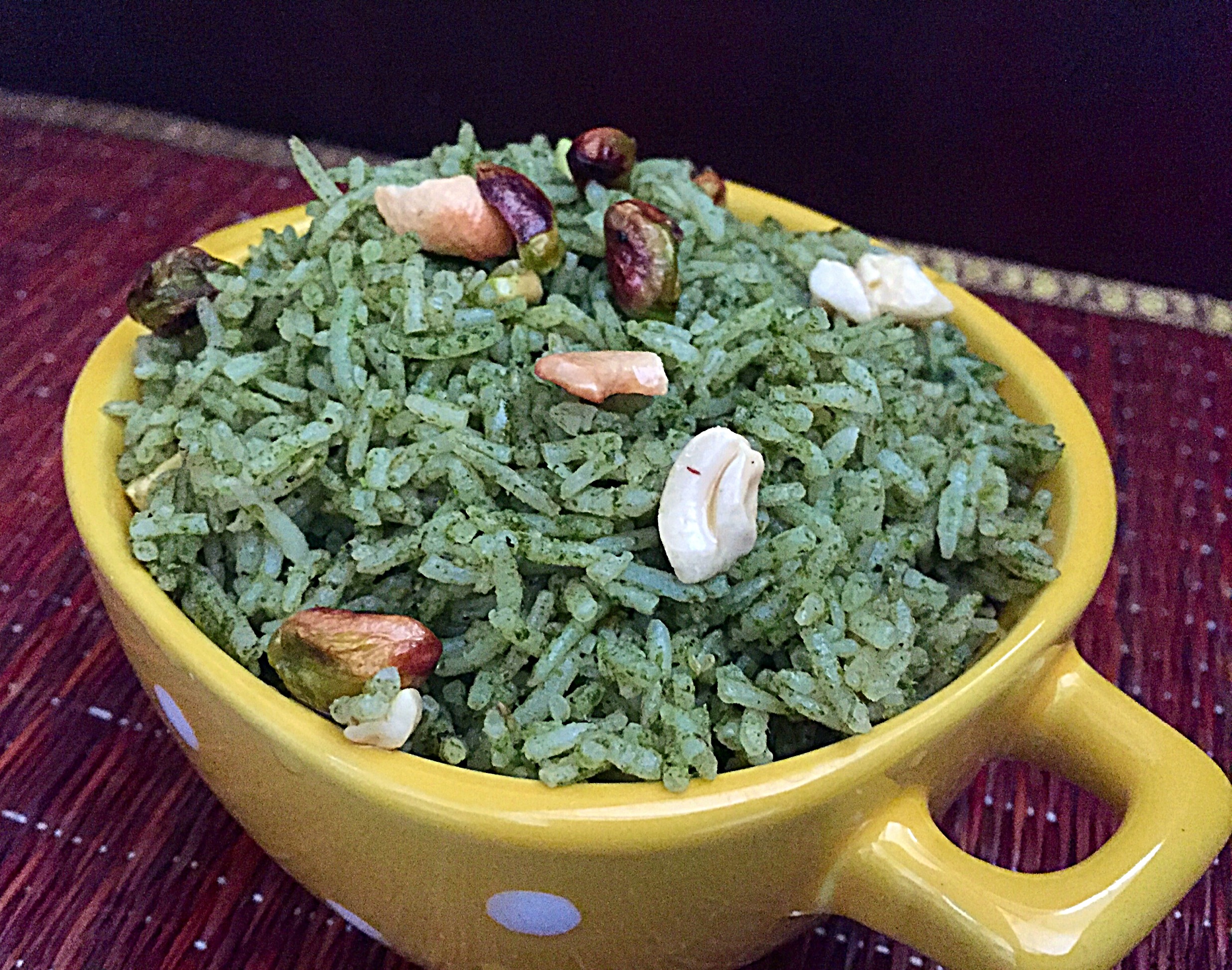 Minty Rice anubala's kitchen