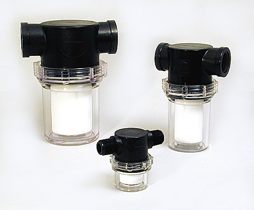 Plastic In-Line Vacuum Filters