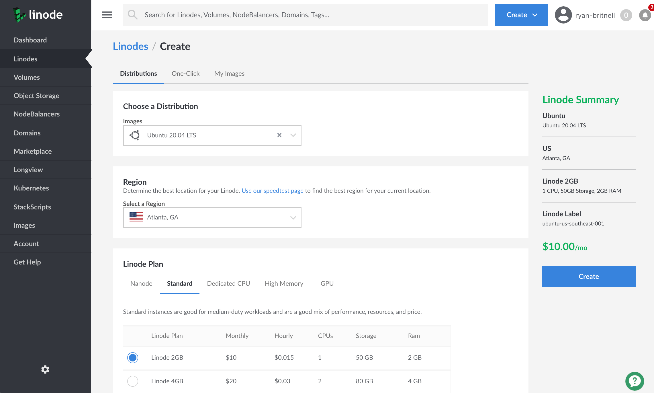 Anvil Docs How to deploy an Anvil app on Linode