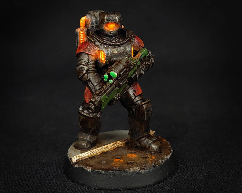 Miniature Painting Glow Effect Tutorial. Anvil Industry Manufactures
