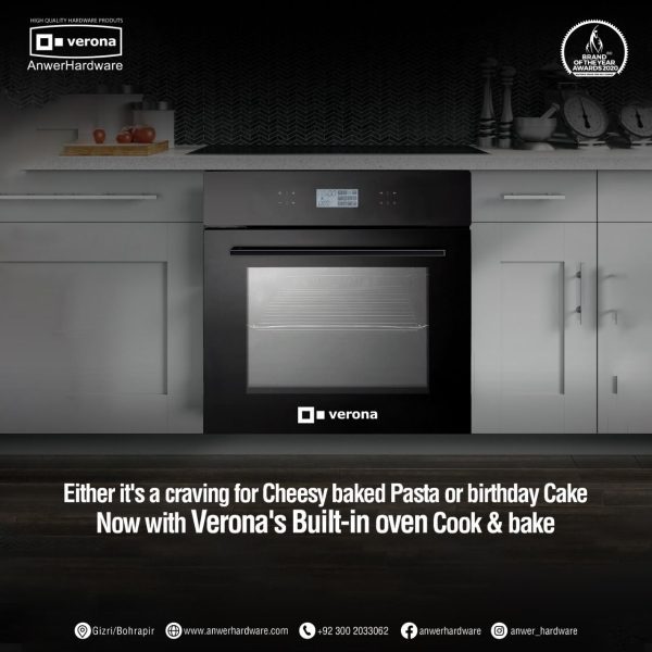 Verona Builtin Oven VR6525Electric ⋆ Anwer Hardware