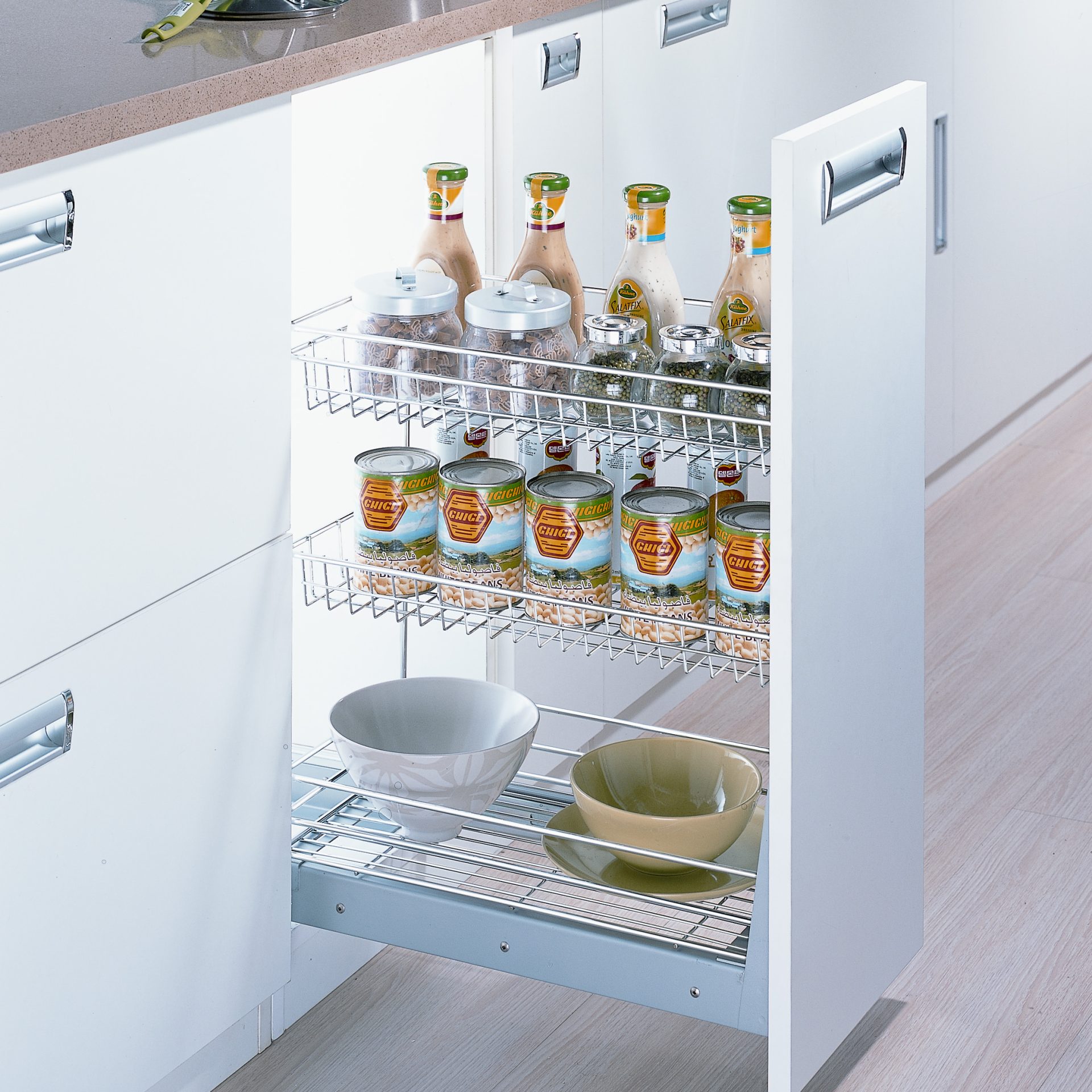 Wellmax PTJ004ES400 Pullout Drawer Basket For 400mm ⋆ Anwer