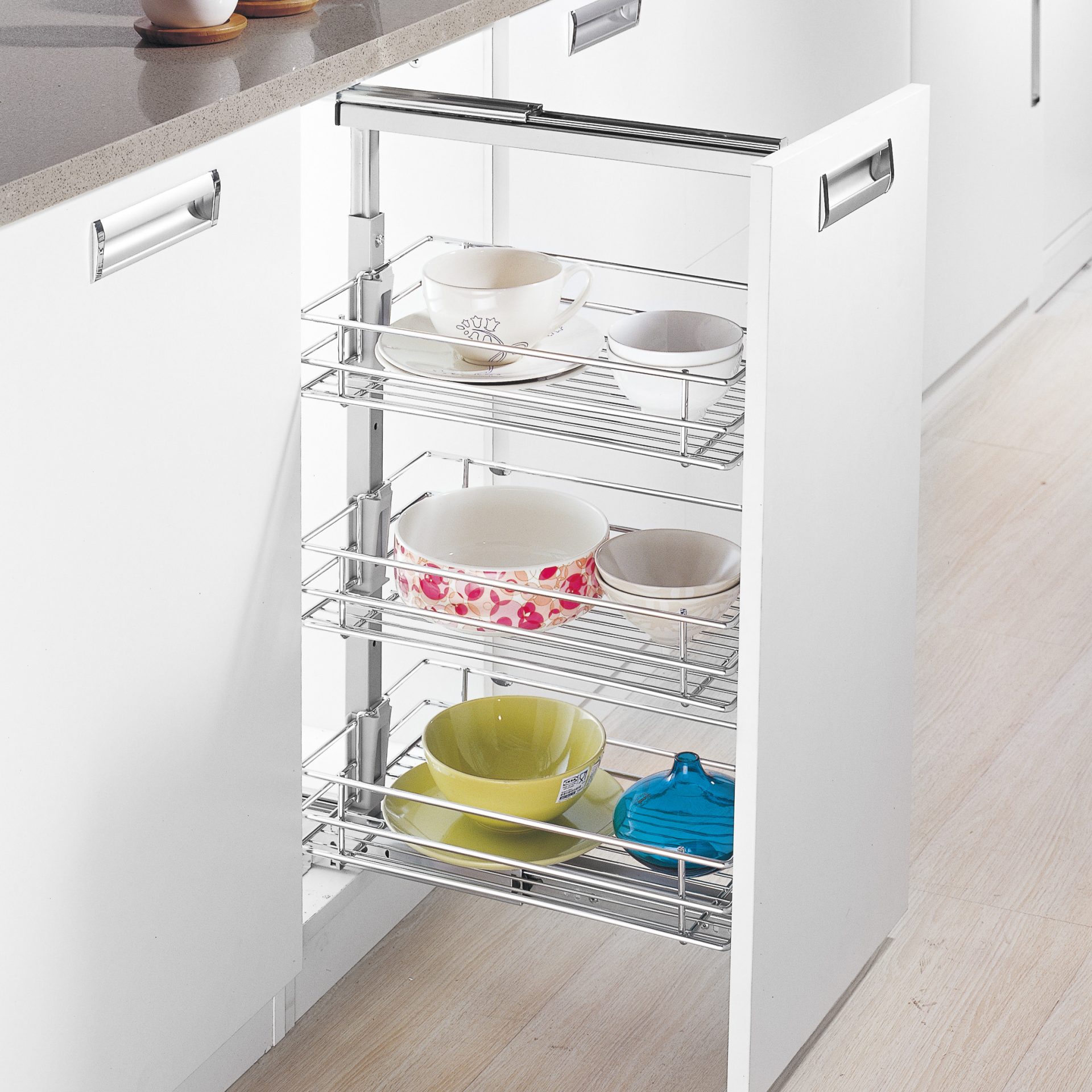 WellMax PTJ011 Drawer Spice Rack For 400mm ⋆ Anwer Hardware