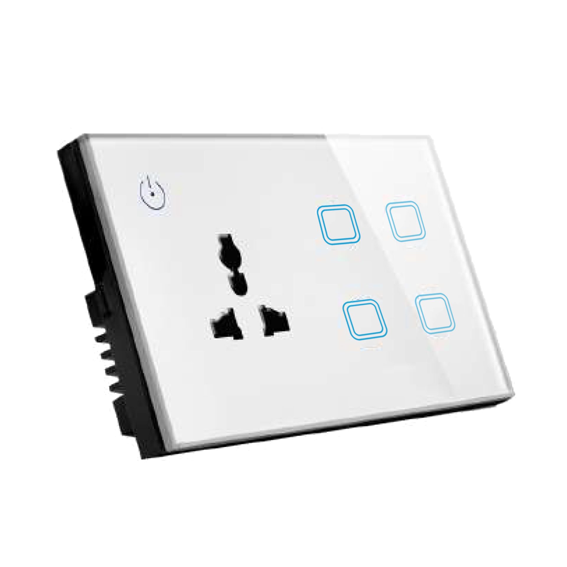 Wifi Smart Switch 4 Gang+Multi Socket ⋆ Anwer Hardware