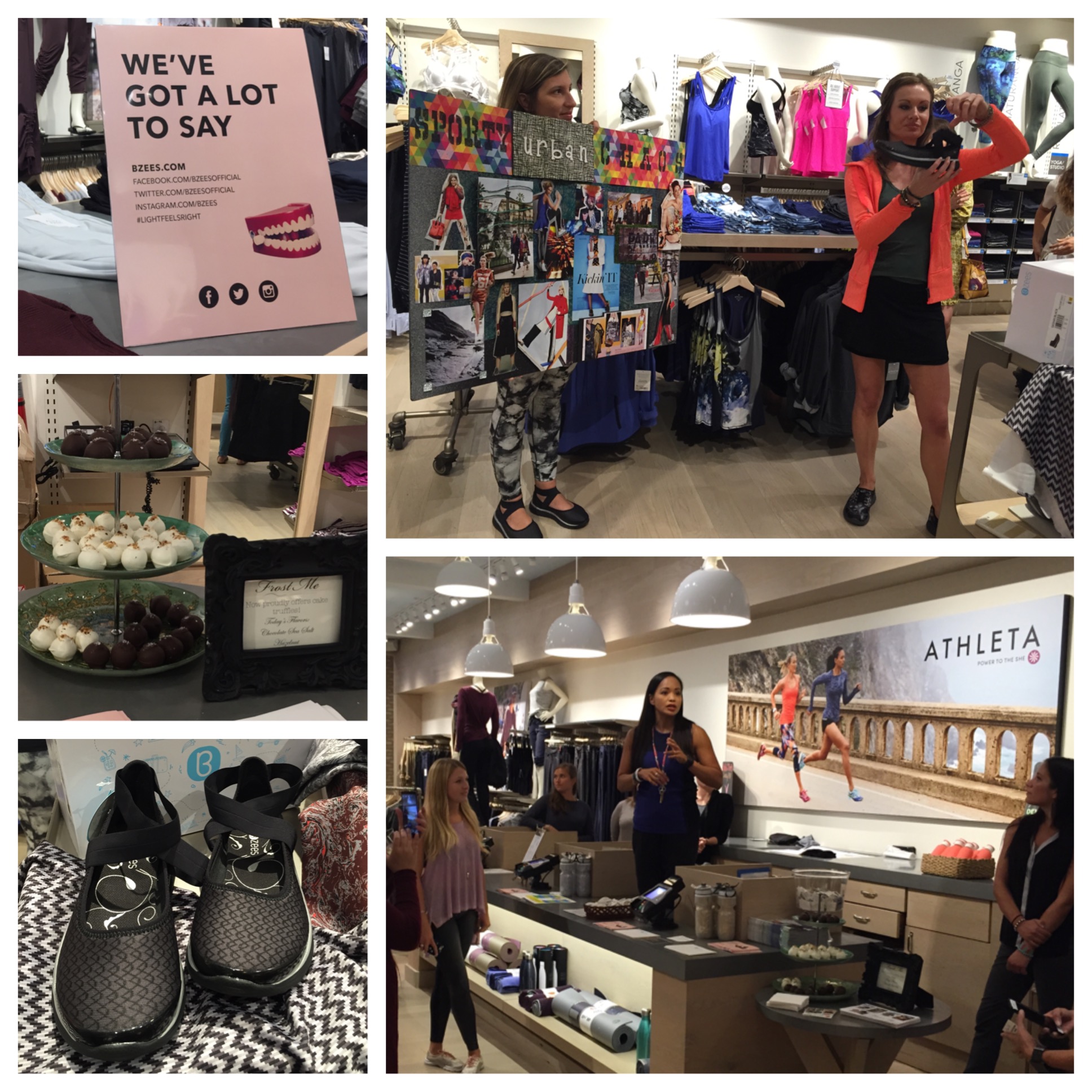 Sip + Style with Bzees x Athleta Any Second Now