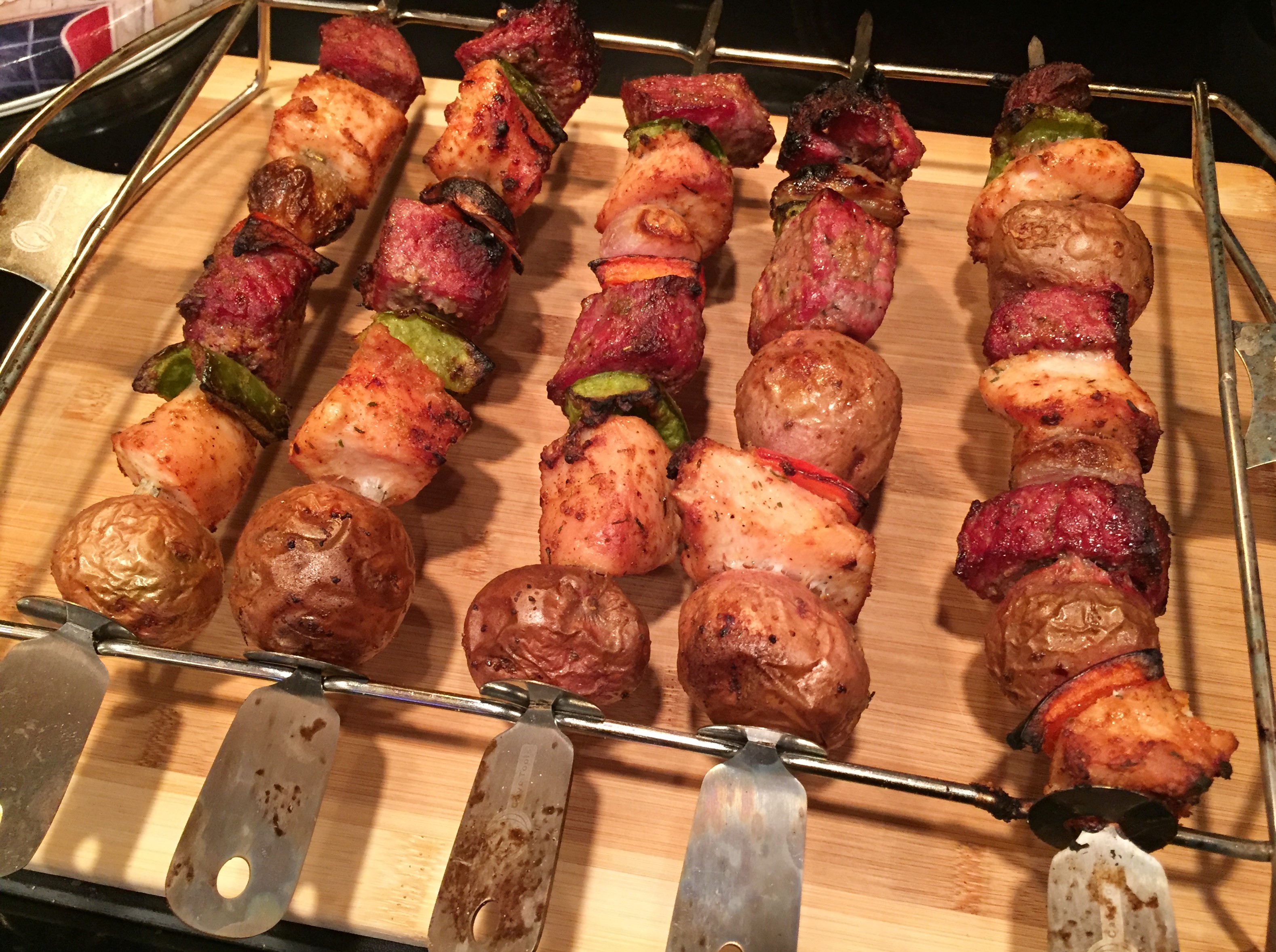 Cave Tools Kabobs Skewer Set Review Perfect Party Food! Any Second Now