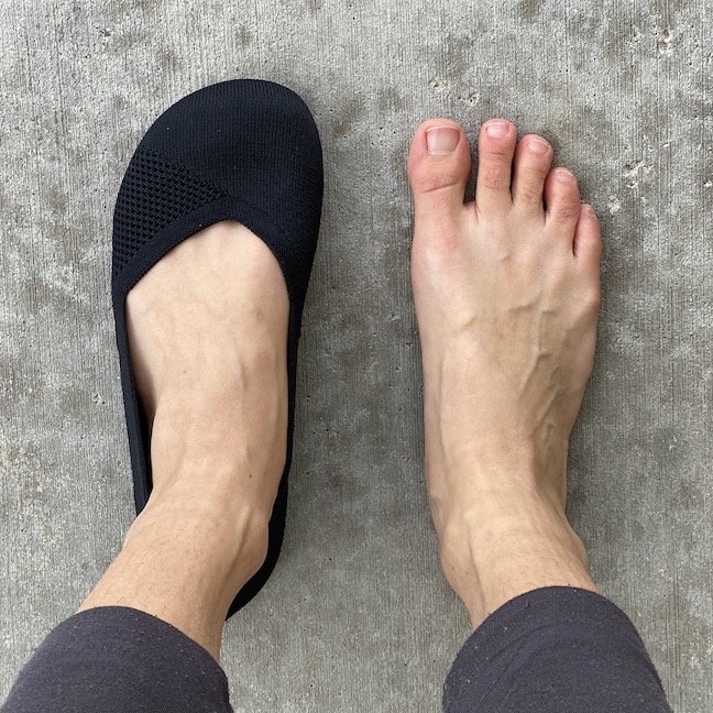 Xero Shoes Knit Phoenix Vegan Ballet Flats, Ballet Flats, Barefoot