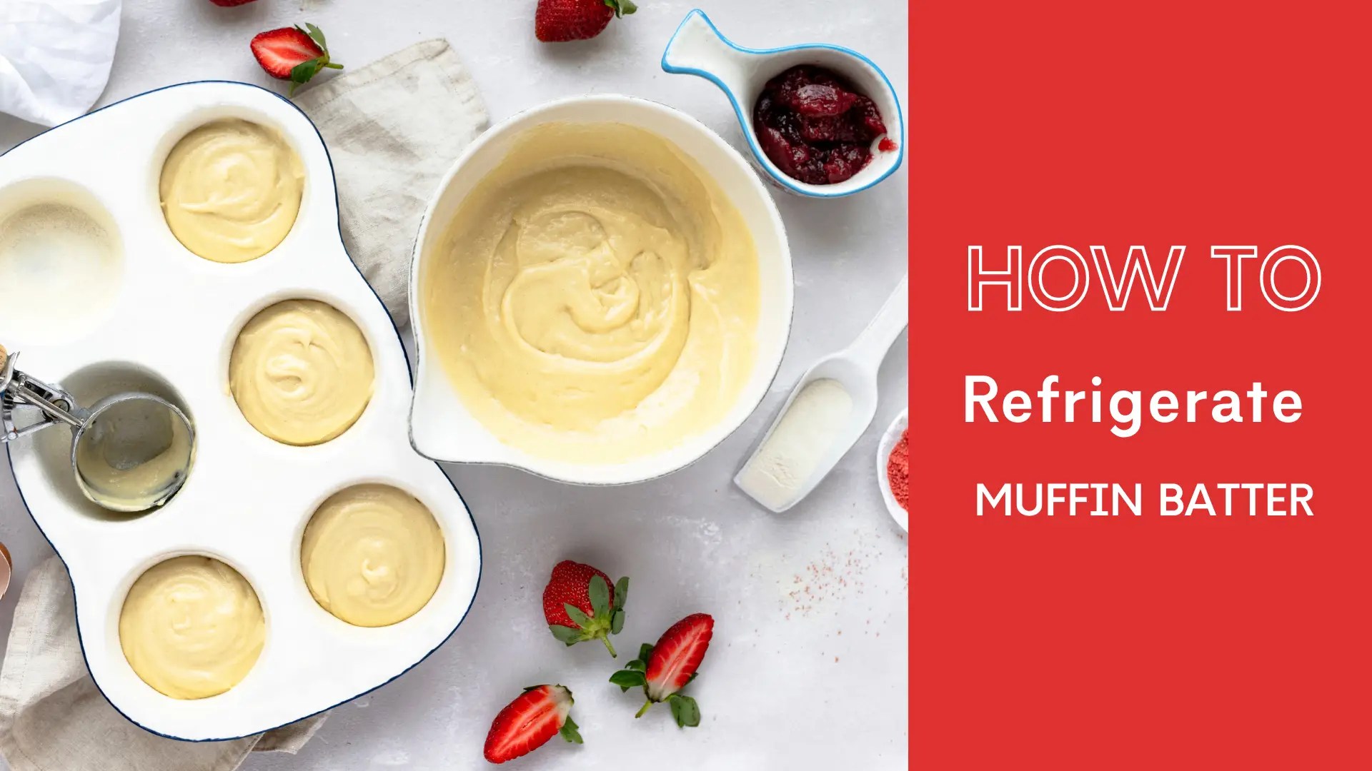 Refrigerating Muffin Batter? Bakery Secret!