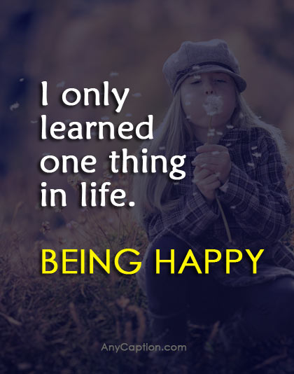 List Of Captions About Being Happy 2022 Happy Captions - Best Feeling Happy Captions – Anycaption
