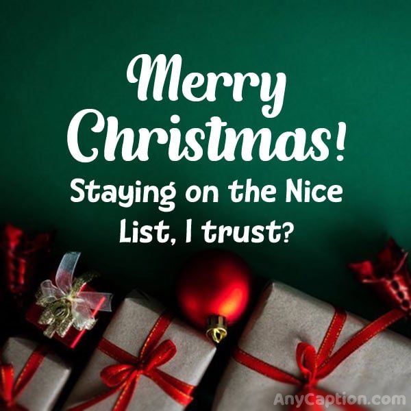 200+ Merry Christmas Captions For Instagram & Facebook