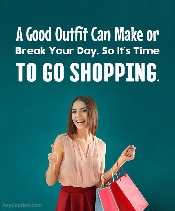 Shopping Captions For Instagram and Facebook AnyCaption
