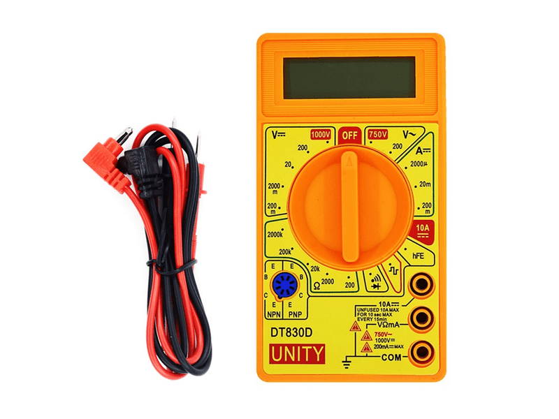 Multimeter DT830D 1 Electronics Components