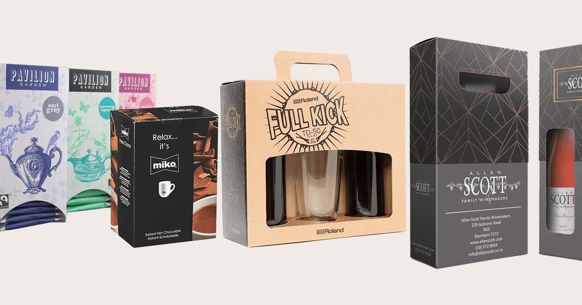 Beverage Packaging Boxes — AnyCustomBox