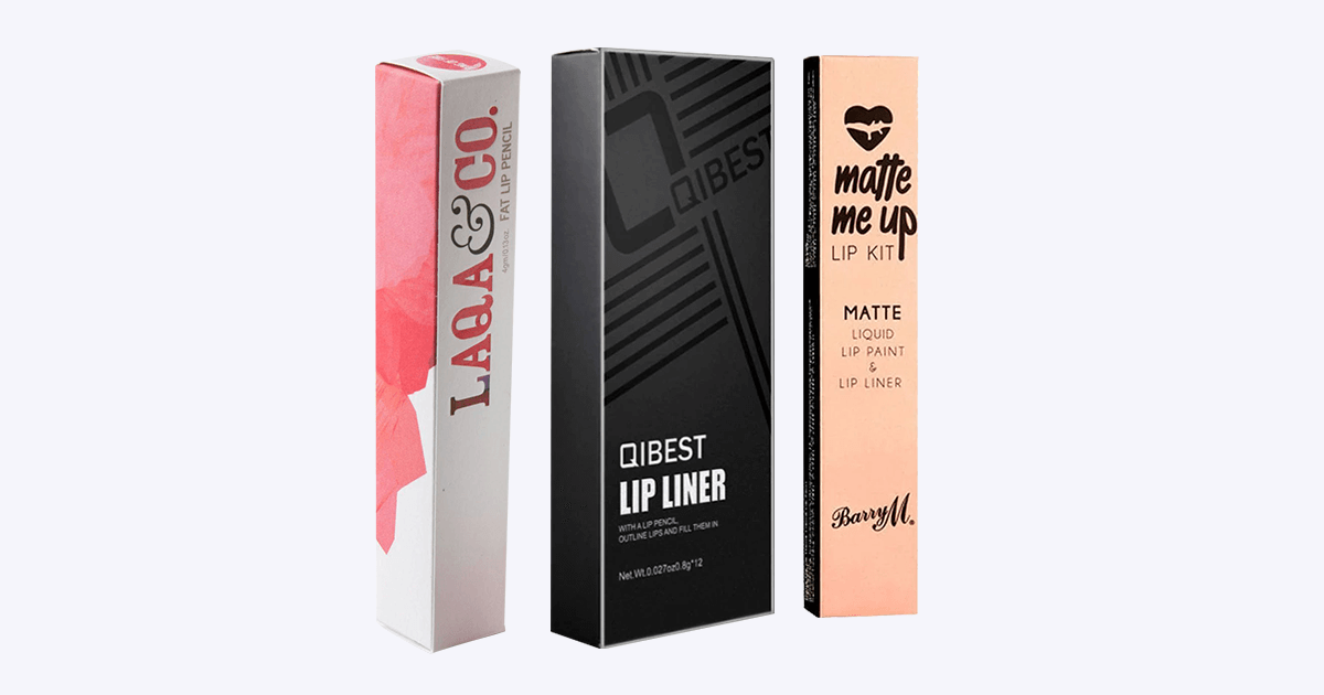 Lip Liner Pencil Packaging Boxes — AnyCustomBox