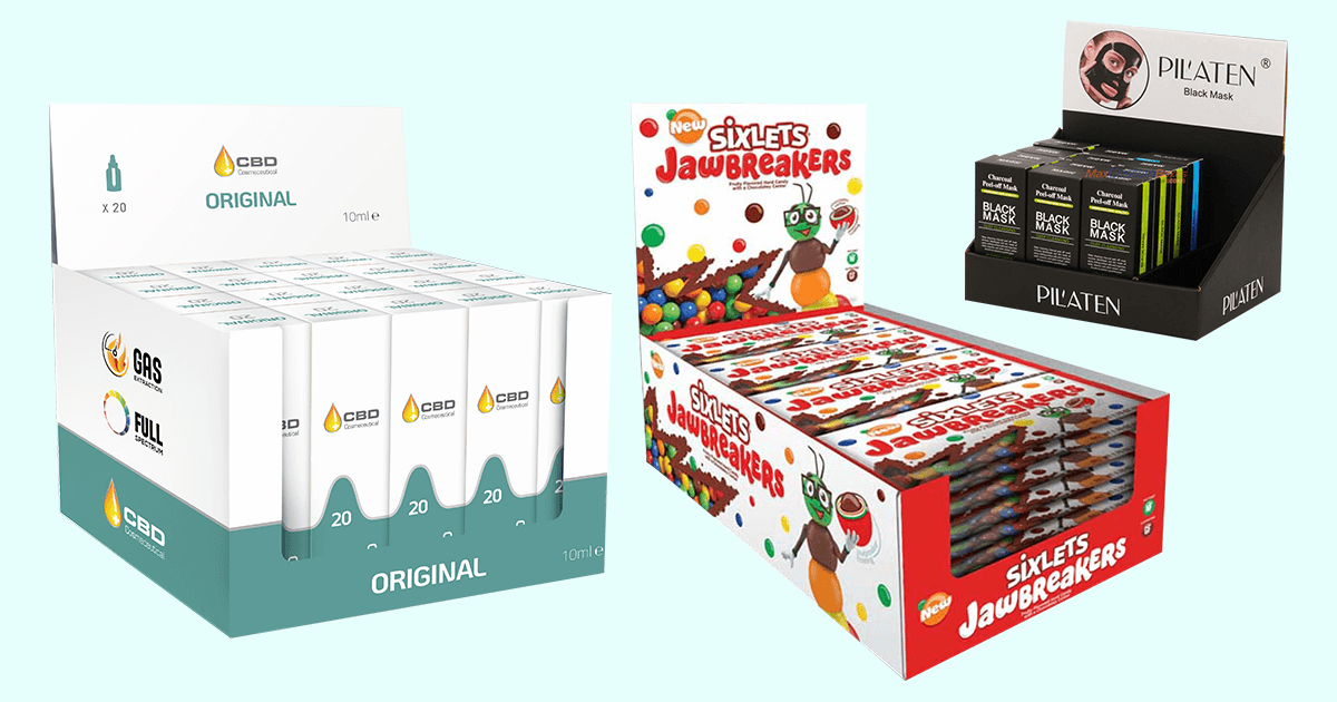 Retail Display Boxes — AnyCustomBox