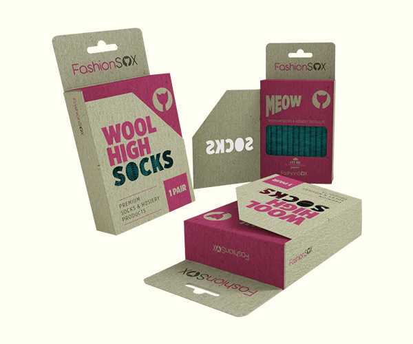 Socks Packaging Boxes — AnyCustomBox