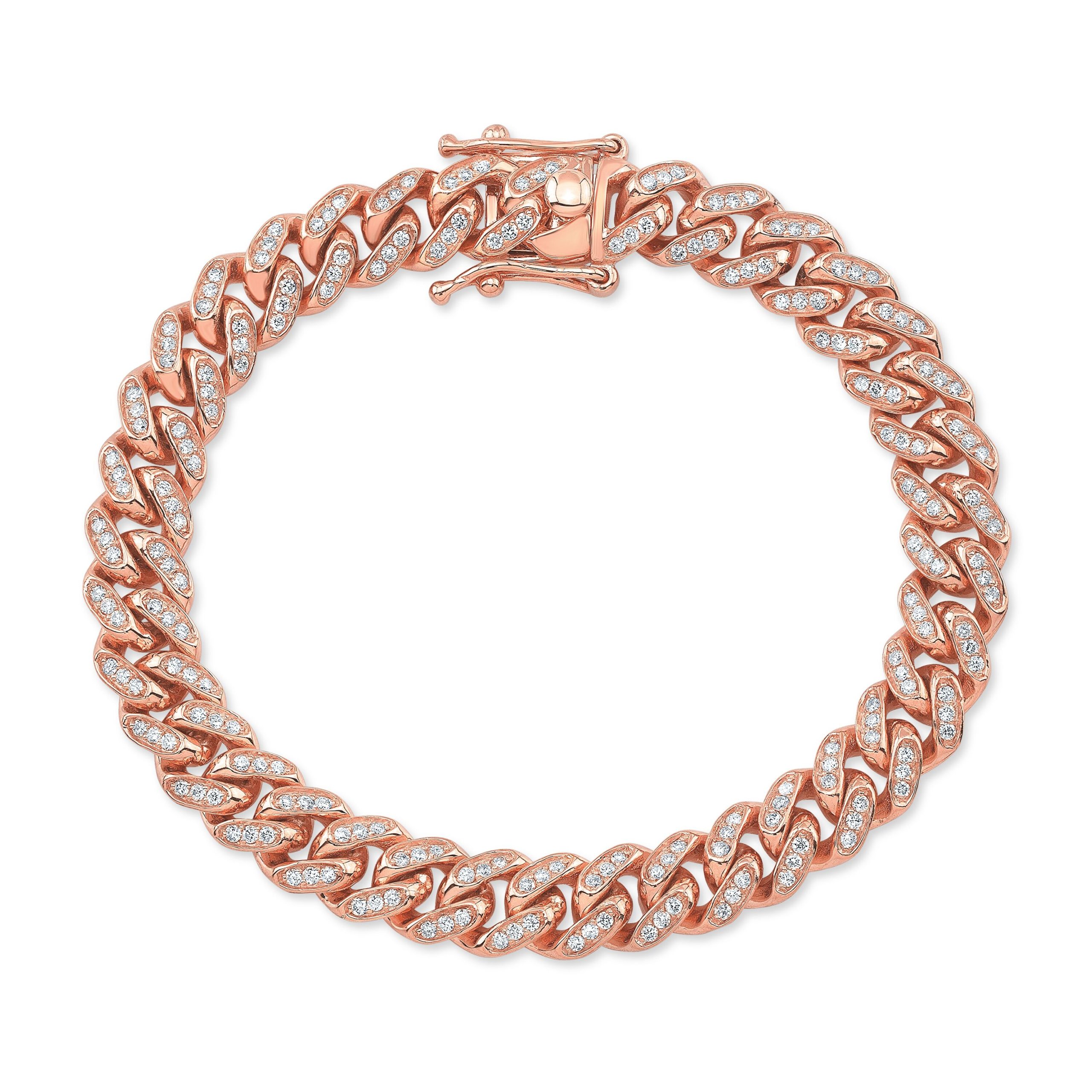 Diamond Cuban Chain Bracelet ANYE Design