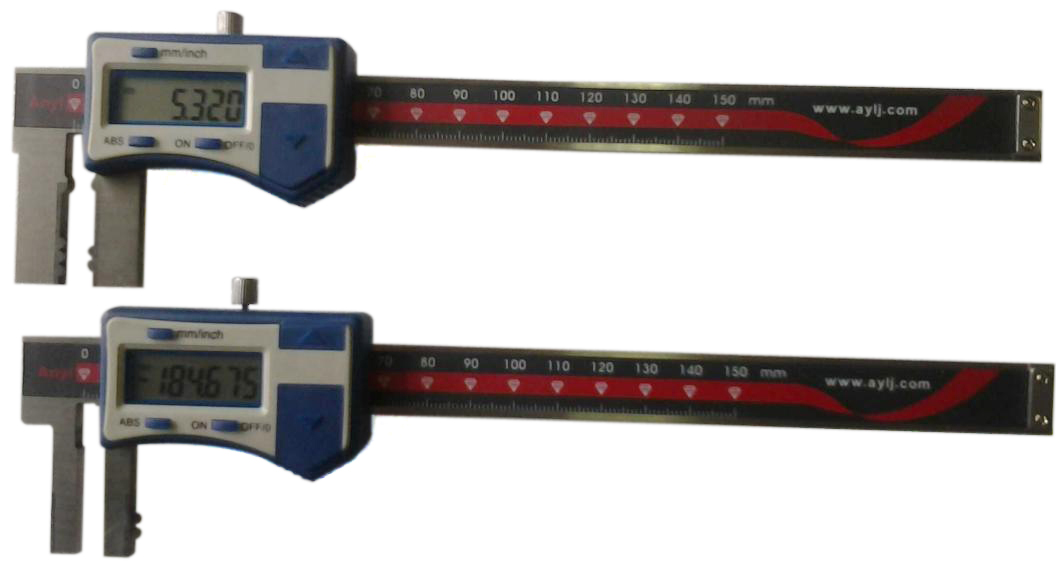 Screw Thread Digital Caliper, Precision Electronic Calipers, Measuring