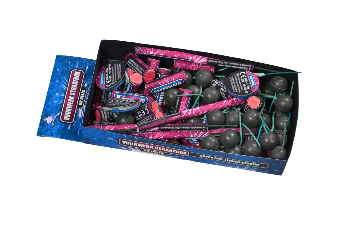 Vuurwerk straat box Intratuin Zoetermeer
