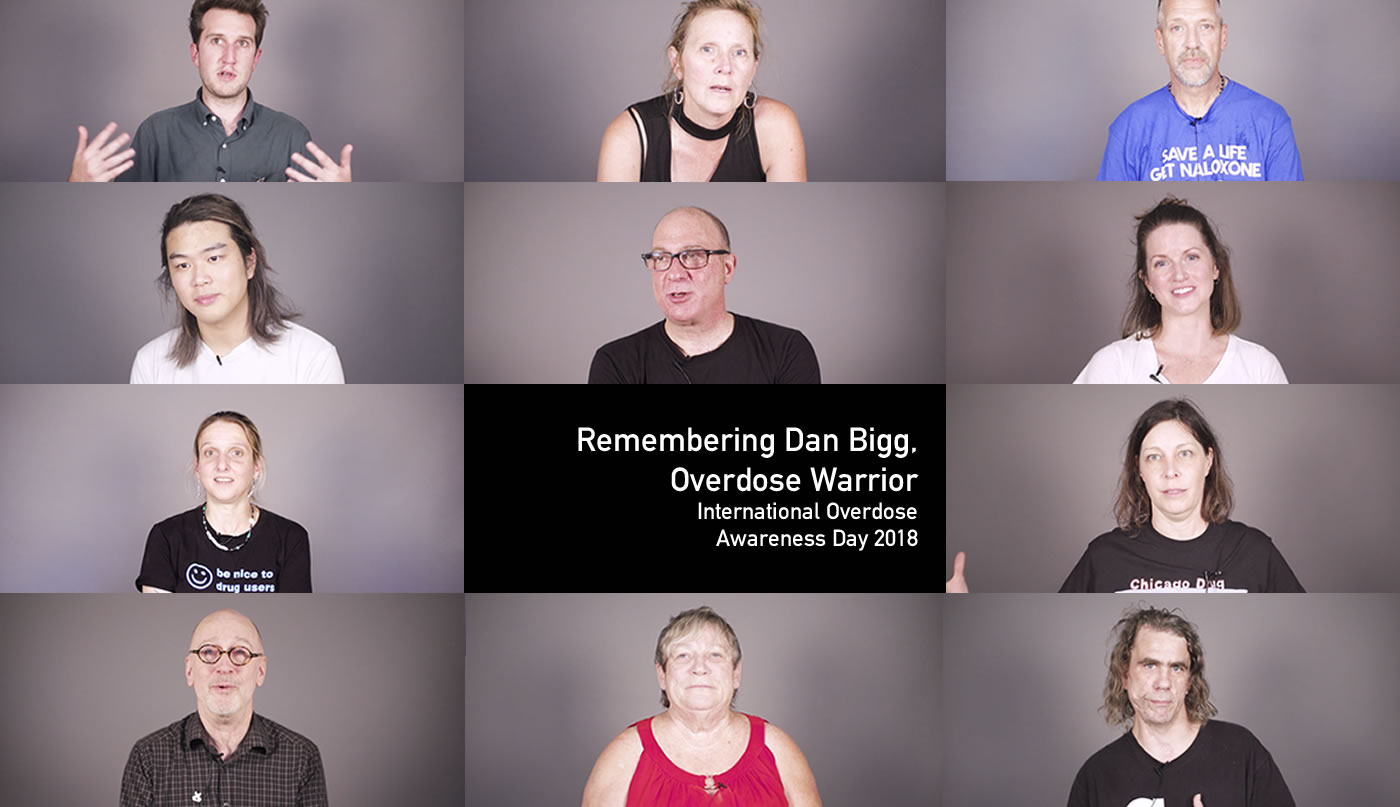 Remembering Dan Bigg, Overdose Warrior Chicago Recovery Alliance