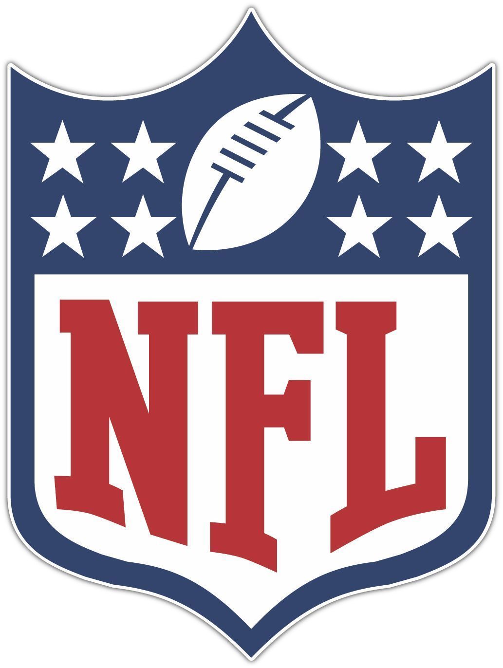 NFL Football Logo vinyl sticker printed vinyl decal AG Design