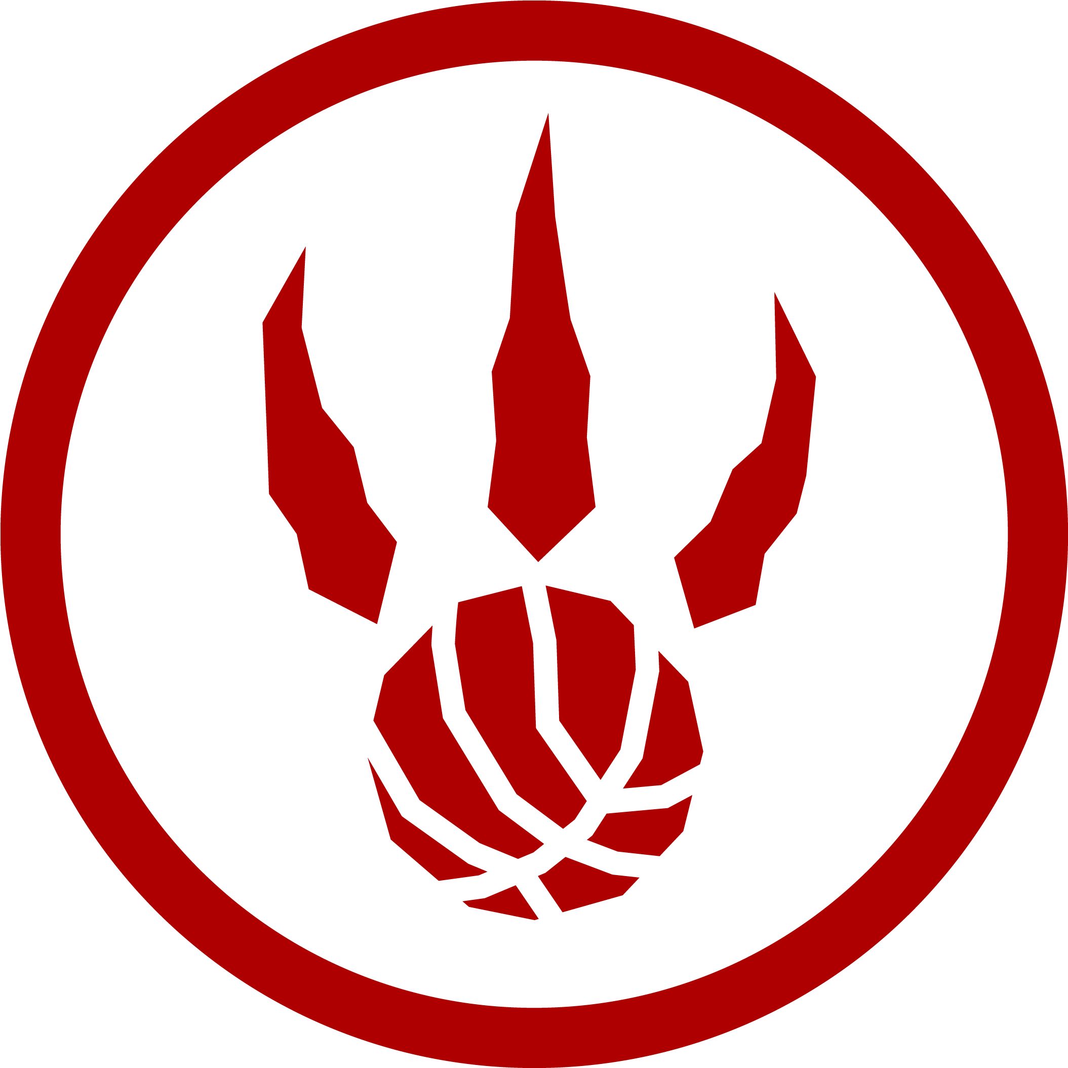 Toronto Raptor Claw vinyl sticker printed vinyl decal AG Design