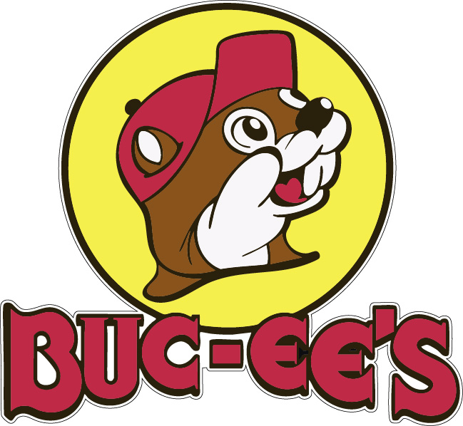 Bucees Logo Bucees Iconic Beloved Beaver Mascot Vinyl Sticker