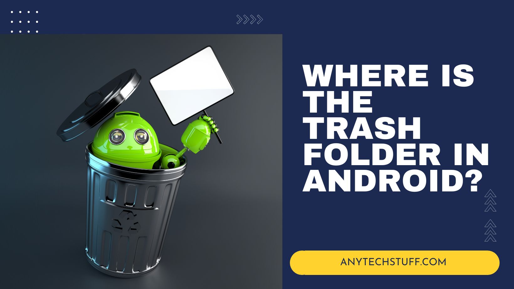 Where is the Trash Folder in Android? Any Tech Stuff