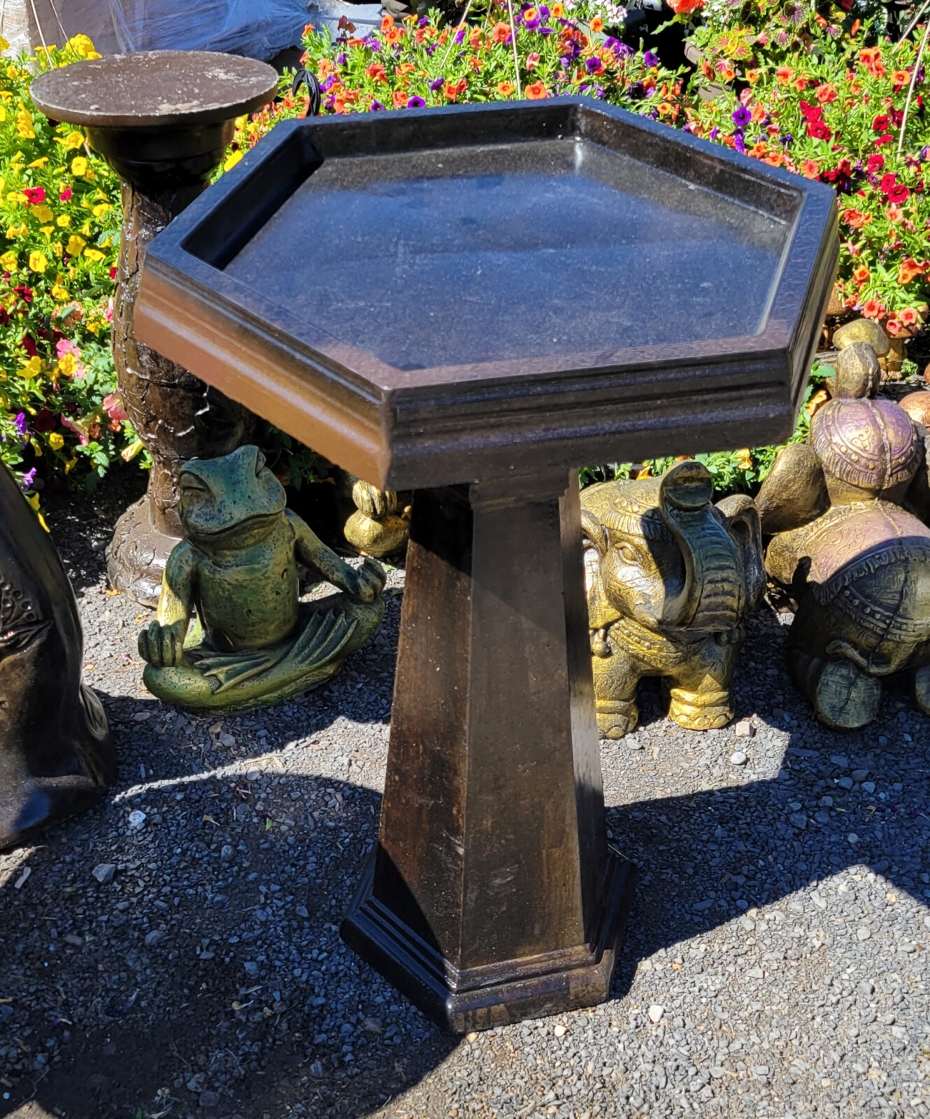 Bird bath locally made! › Anything Grows