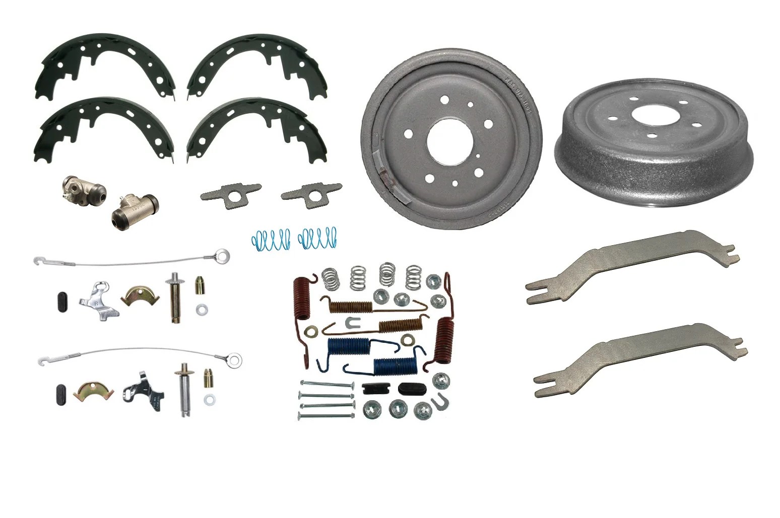 Complete Rear Drum Brake Rebuild Kit - Scout II
