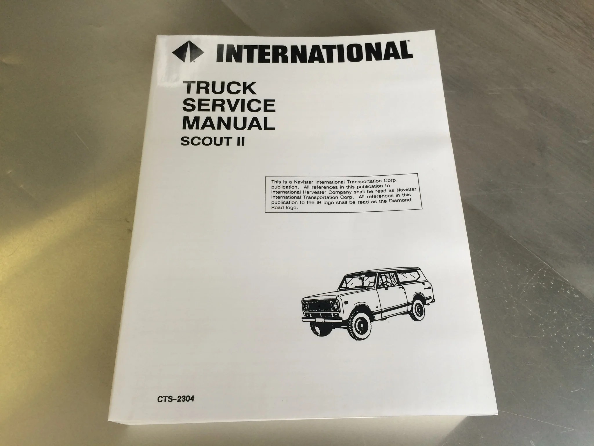 Service Manuals (See details for all vehicles)