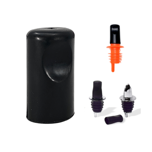 (AFT00452) POP DUST COVER BLACK Anytime Bar Supplies