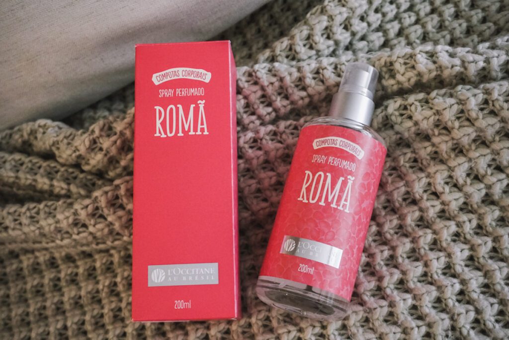 Resenha Spray Perfumado Romã L’Occitane au Brésil Any tips
