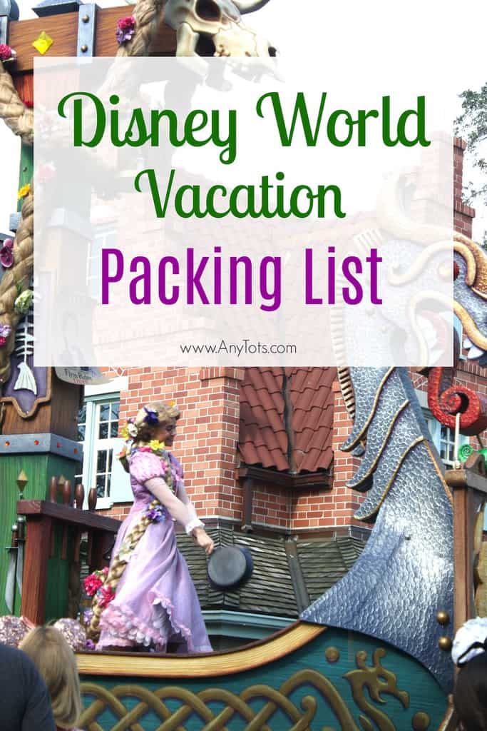 50 Useful Things to Pack for a Disney World Vacation Any Tots