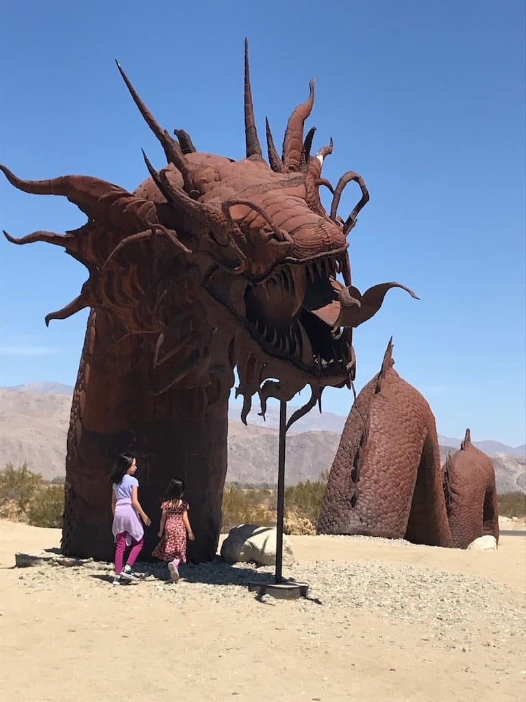 Borrego Springs Sculptures Guide Any Tots