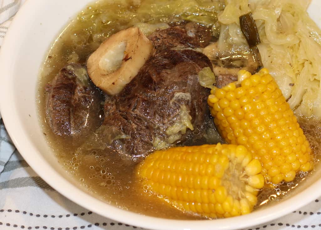 Bulalo Instant Pot Filipino Recipe Beef Shank Bone Marrow Soup Any Tots