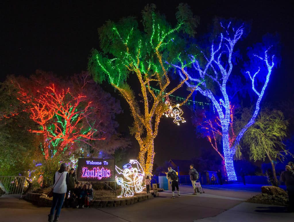 Phoenix ZooLights Discount Tickets 2023 Any Tots