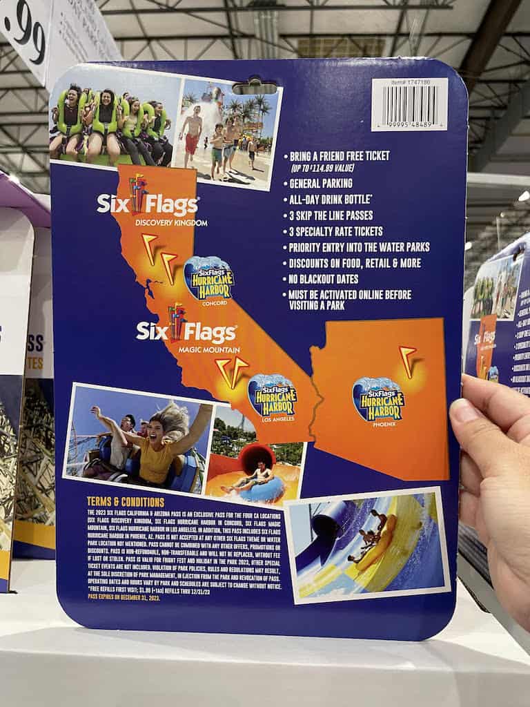SixFlagsTicketsCostco Any Tots
