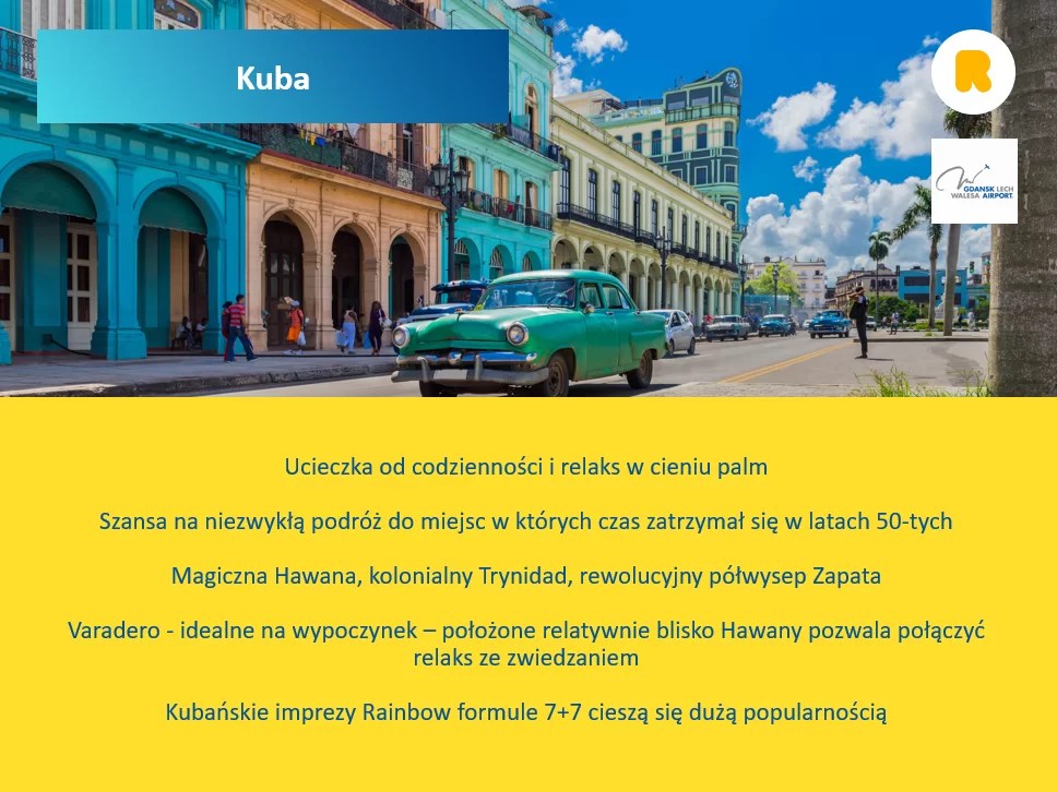 Cudowne lato i szalona egzotyczna zima z Rainbow z Gdańska! Anywhere.pl