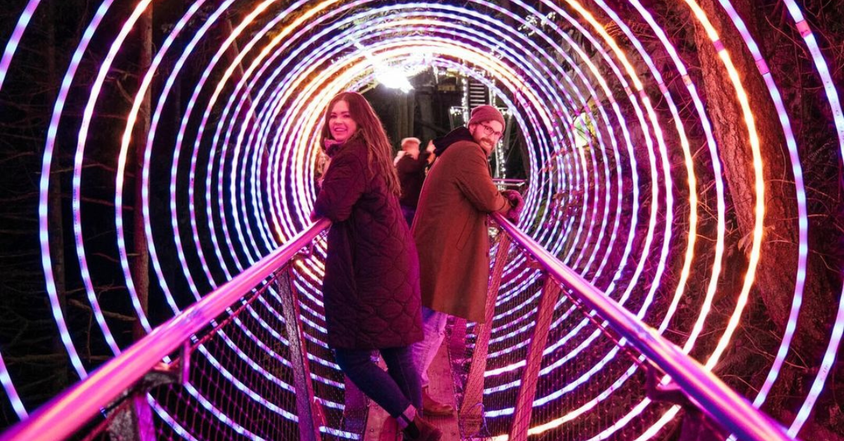 Cupid is transforming Capilano into a Valentine'sthemed "Love Lights